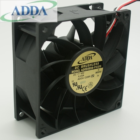 ADDA AD0948XB-F93DS 48V 0.45A dual ball bearing cooling fan