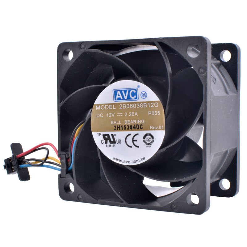 AVC 2B06038B12G DC12V 2.20A ball bearing cooling fan