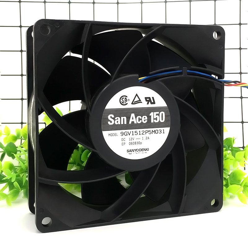 Sanyo 9GV1512P5M031 DC12V 1.2A 15CM high speed fan