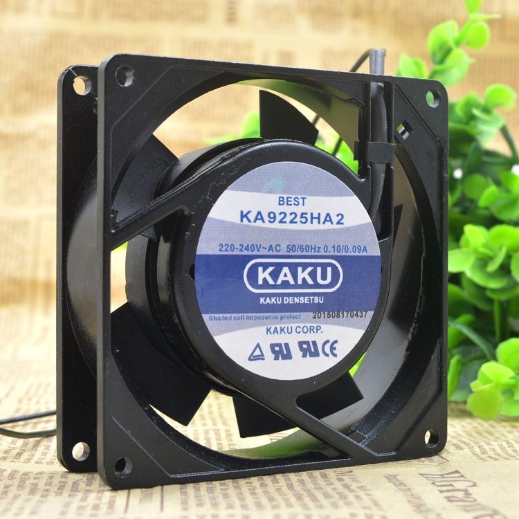 KAKU KA9225HA2 ST AC220V 0.10A/0.09A  bearing bearing Cooling fan