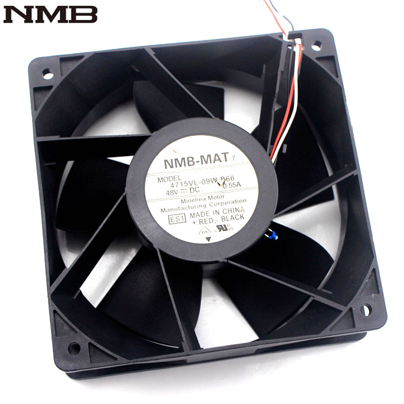 NMB 4715VL-09W-B66 DC48V 0.55A heatsink cooling fan