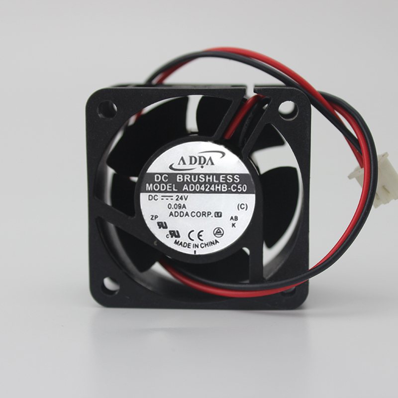 ADDA AD0424HB-C50 DC24V 0.09A 4cm  server inverter  axial cooling fan