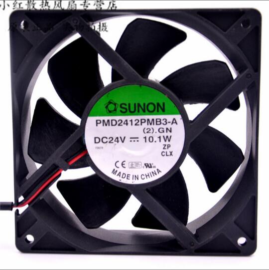 SUNON PMD2412PMB3-A 24V 10.1W 12CM 2 line inverter cooling fan