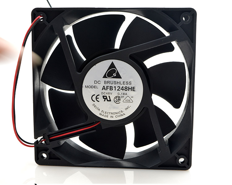 Delta AFB1248HE-ROO 48V 0.18A 3-wire industrial inverter fan