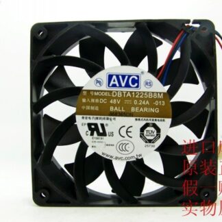 AVC DBTA1225B8M 48V 0.24A 12CM 12025 three line drive cooling fan