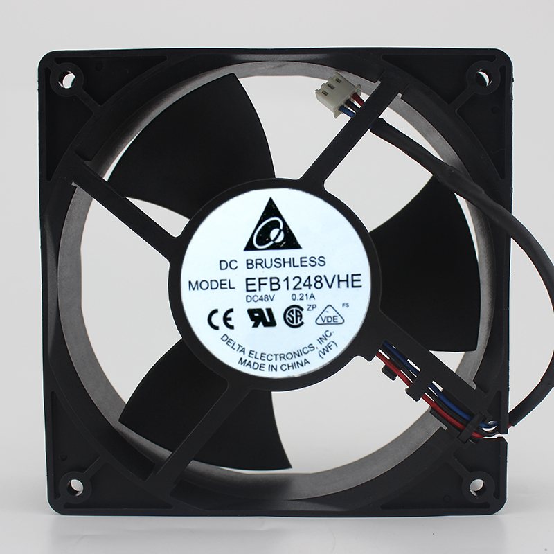 Delta EFB1248VHE  12CM 48V 0.21A switch cooling fan