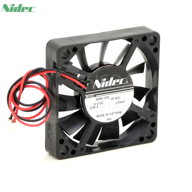 NIDEC D05X-12TL DC 12V 0.06A 50mm Super silent quiet cooling fan