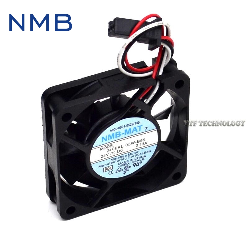 NMB A90L-0001-0511 2406KL-05W-B59 6CM 24V cooling fan