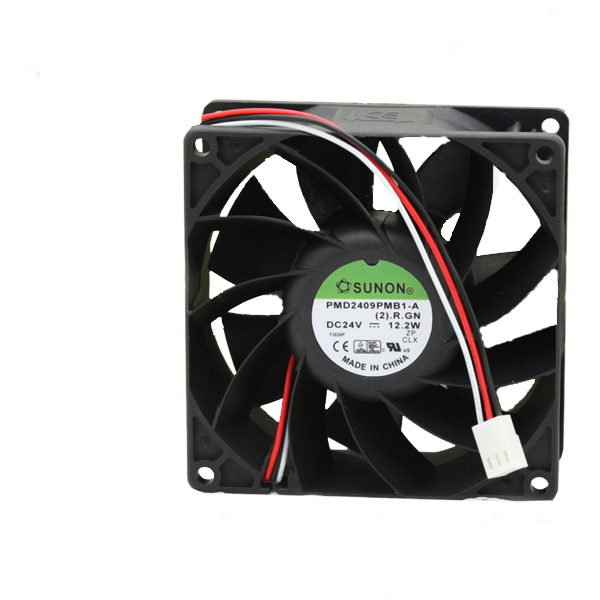 SUNON PMD2409PMB1-A  12.2W DC 24V 3-wire converter Cooling fan