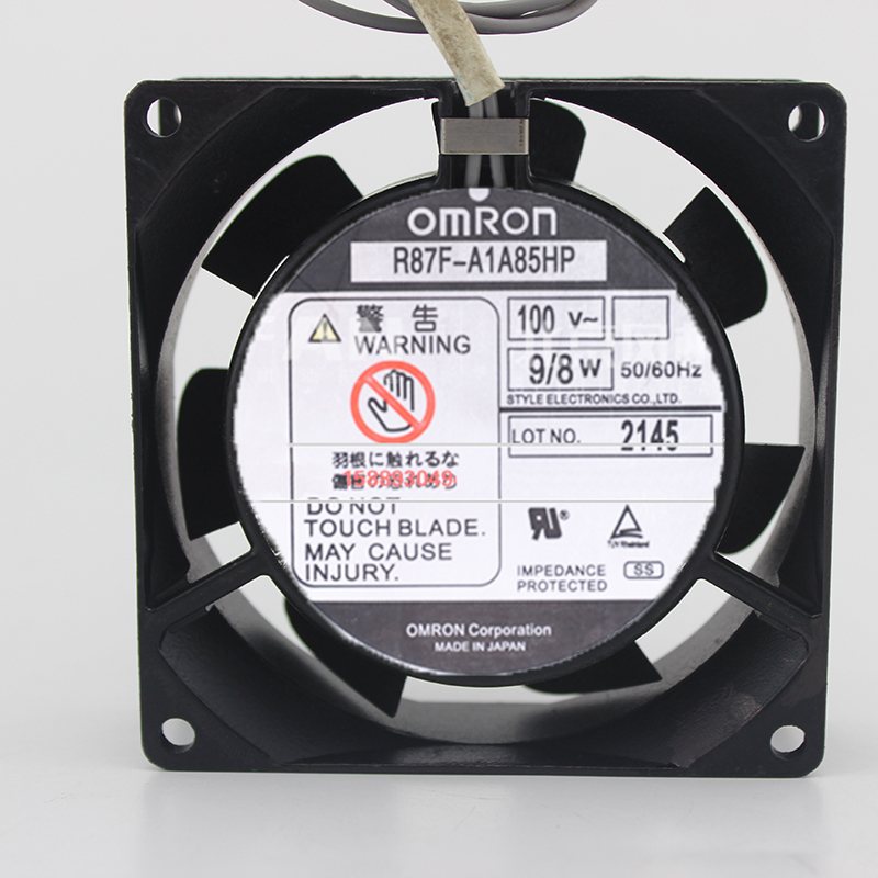 OMRON R87F-A4A85HP 0.09A 100V 90*90*25MM Cooling Fan