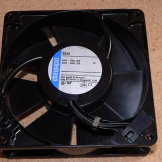 Ebmpapst 5958 230VAC 50/60Hz 18/17W  2-Connector Axial Fan