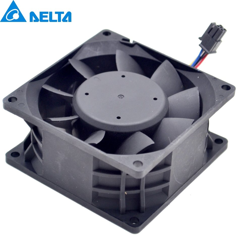 Delta PFB0812DHE 8CM  3.3A 12v 80 * 80 * 38mm Axial Cooling Fan