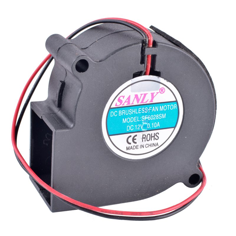 SANLY SF6028SM 12V 0.10A Centrifugal Turbo Blower Fan