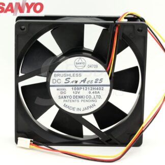 SANYO 109P1212H402 DC12V 0.45A 120x120x25mm server inverter cooling fans