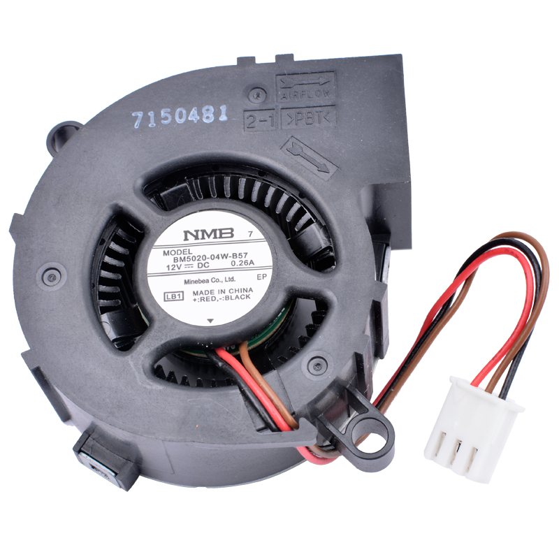 NMB BM5020-04W-B57 12V 0.26A centrifugal turbo blower projector cooling fan