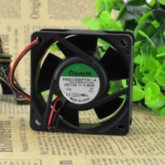SUNON PMD16PTB1-A 60*60*25 12V 3.9W 6CM 2wire cooling fan