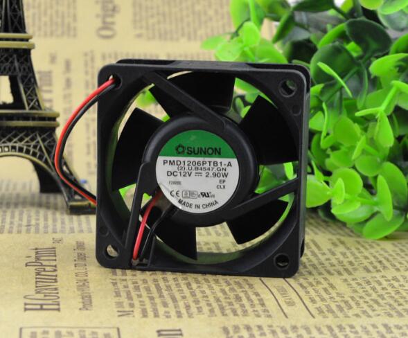 SUNON PMD16PTB1-A 60*60*25 12V 3.9W 6CM 2wire cooling fan