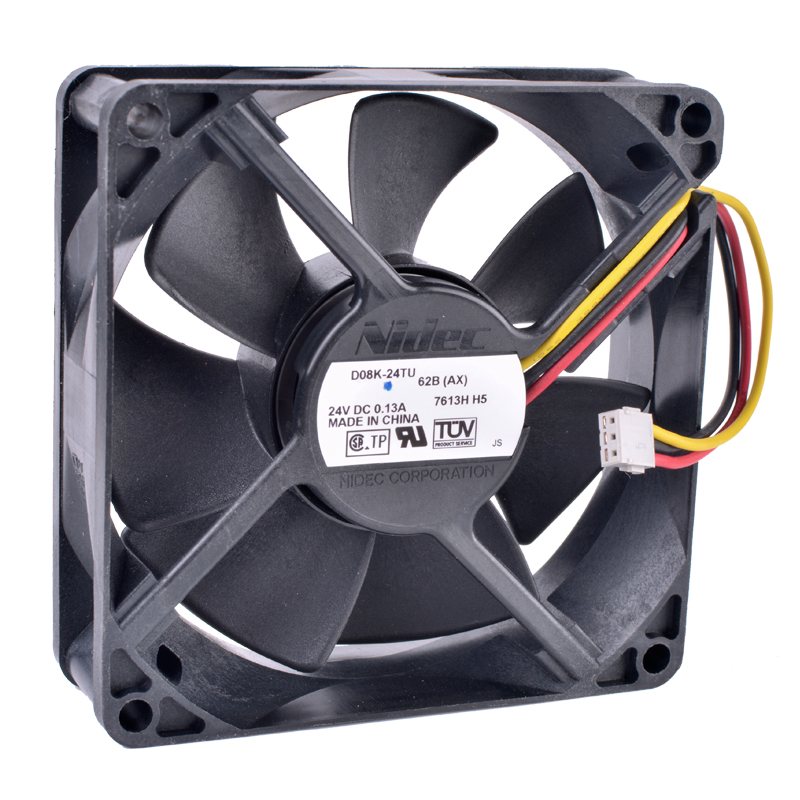 D08K-24TU 62B(AX) 8cm 24V 0.13A Inverter server cooling fan