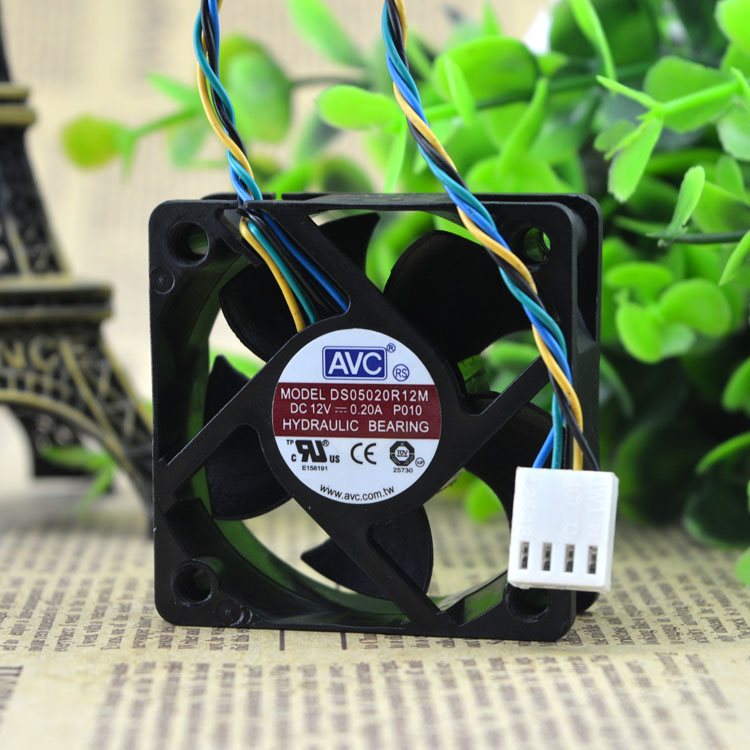 AVC DS05020R12M P010 12V 0.20A four-wire cooling fan