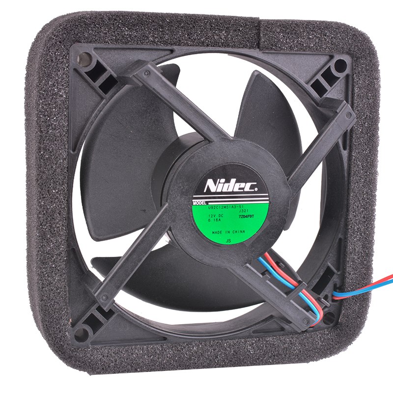 Nidec U92C12MS1A3-51 9cm 92mm 12V 0.16A  refrigerator cooling fan