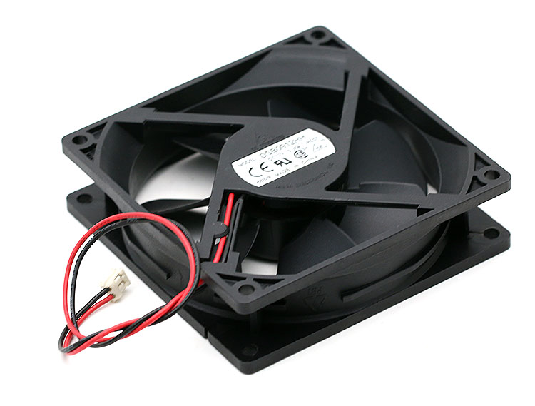 Delta DSB0912HH DC12V 0.30A 2-pin 92*92*25mm Server Square axial cooling fan