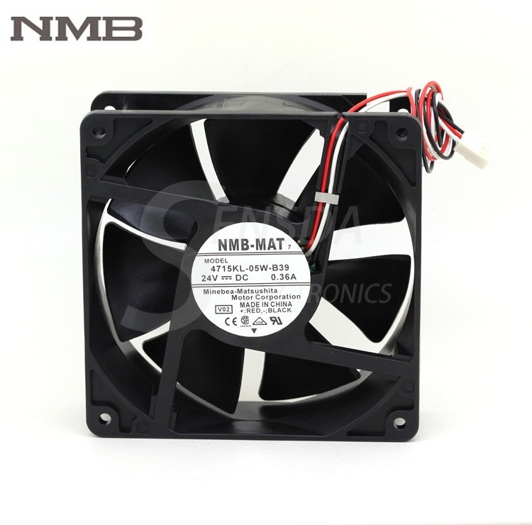 NMB 4715KL-05W-B39 DC 24V 0.36A 8.64W  3-pin server axial fans