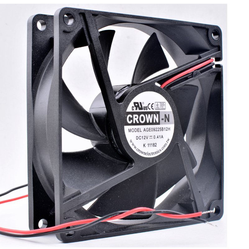 CROWN AGE09225B12H 9cm DC12V 0.41A cooling fan