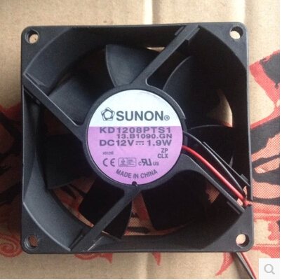 SUNON KD1208PTS1 12V 1.9W 2-wire cooling fan