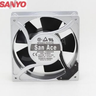 SANYO 109S005 100V 0.18/0.16A aluminum frame cooling fan