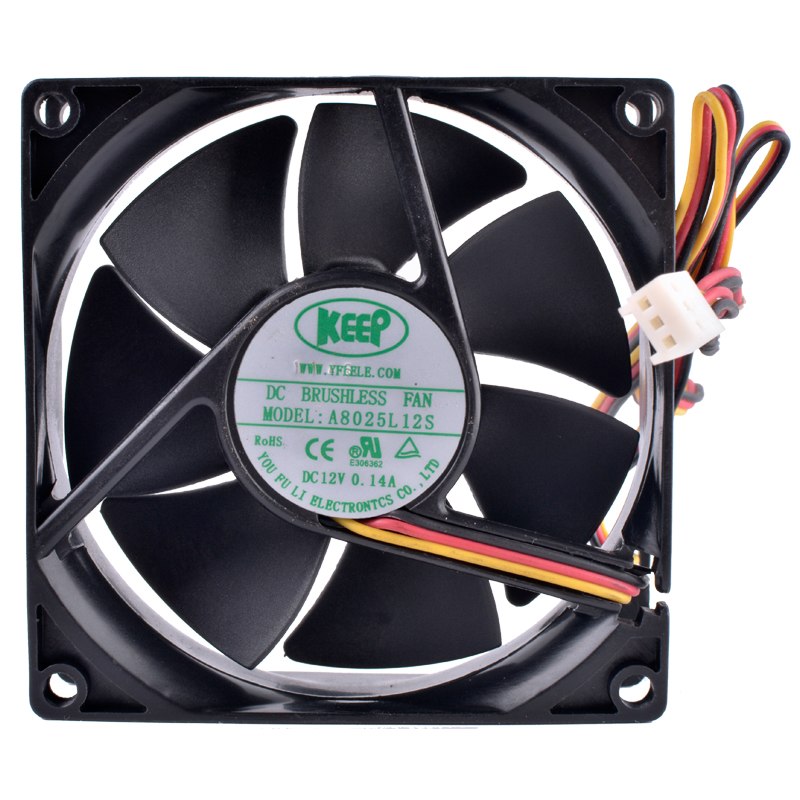 KEEP A8025L12S 12V 0.03A dc brushless cooling fan