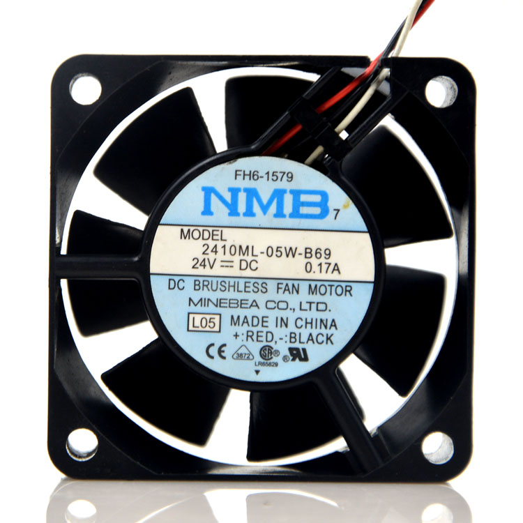 NMB 2410ML-05W-B69 24V 0.17A inverter cooling ball fan