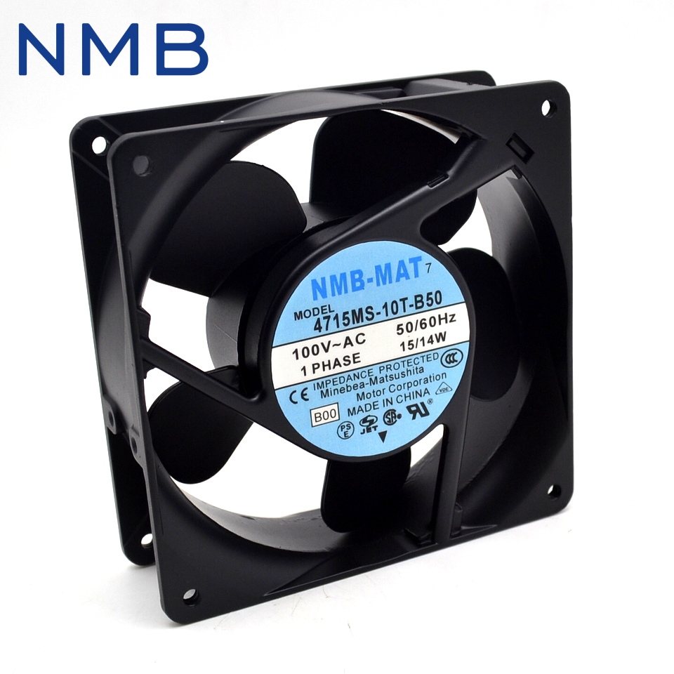 NMB 4715MS-10T-B50 100V 15/14W UPS power supply cooling fan