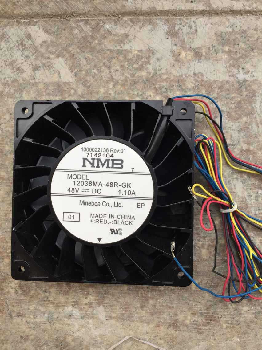 NMB 12038MA-48R-GK 48V 1.10A 12cm Inverter cooling fan