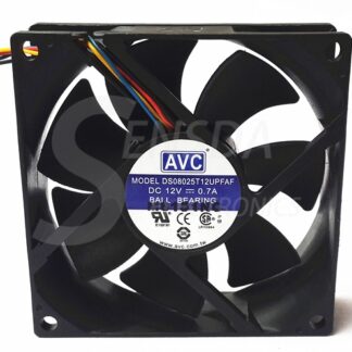 AVC DS08025T12UPFAF 80mm DC12V 0.7A PWM cooling fan