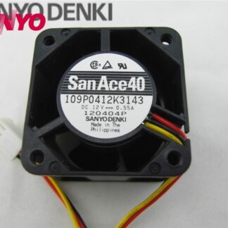 SANYO 109P0412K3143 winds of 12V axial fan