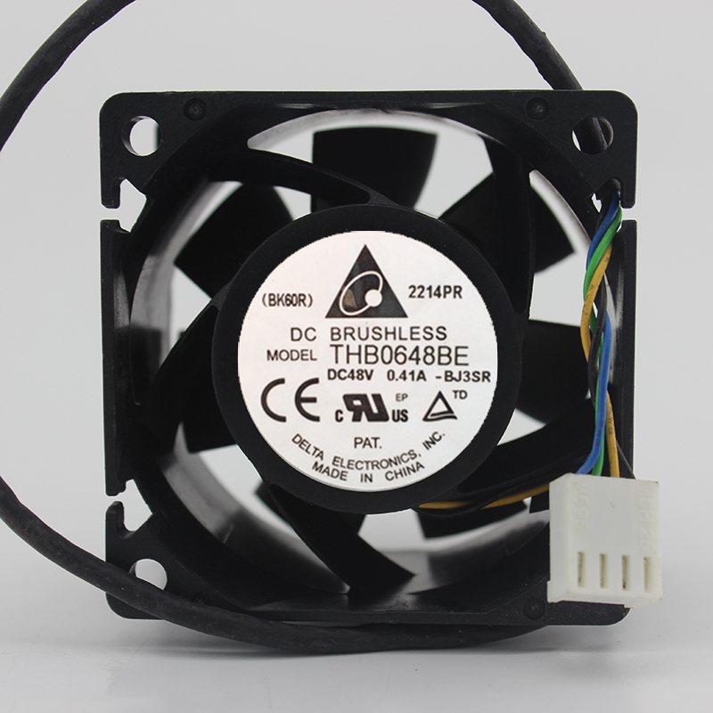 Delta THB0648BE 48V 0.41A Boost 4-wire PWM server cooling fan