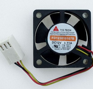 Y.S.TECH FD123010107B 3CM 0.11A 5cm cooling fan