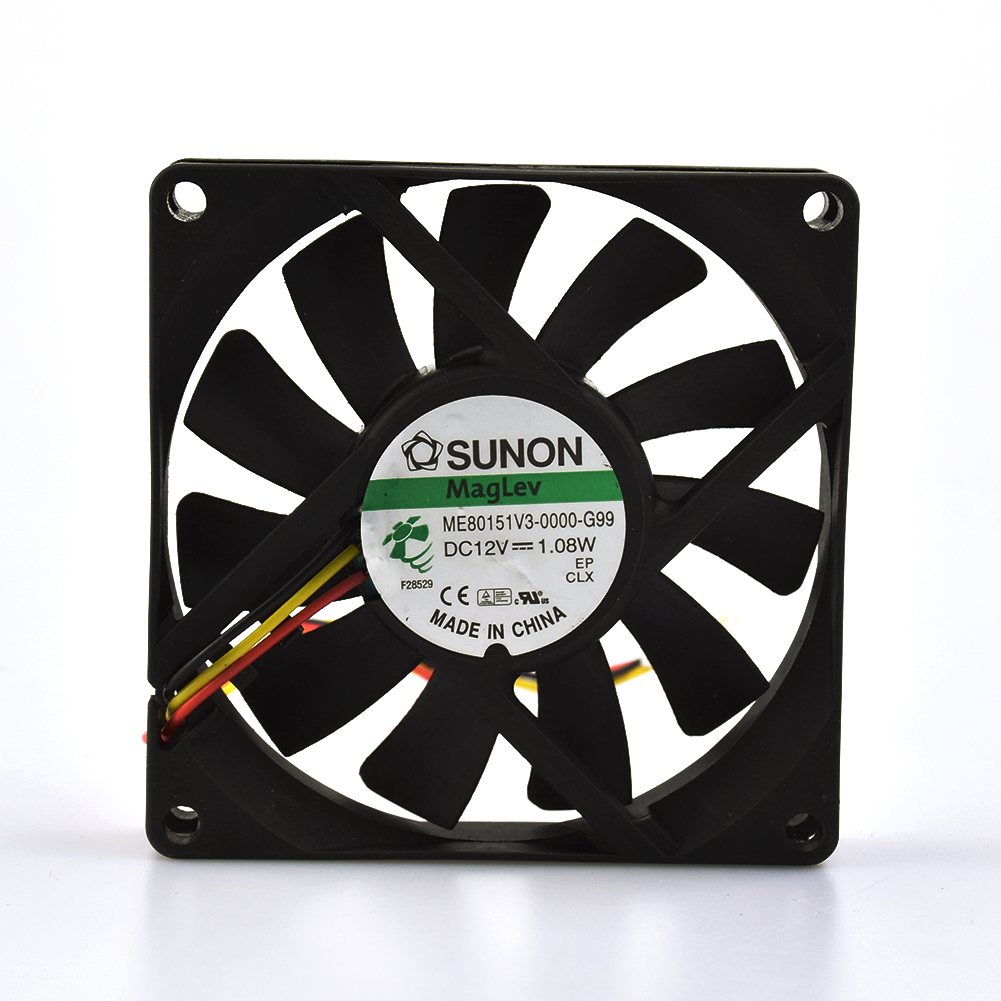 SUNON ME80151V3-0000-G99 DC12V 1.08W  80*80*15mm fan