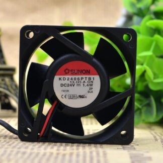 SUNON KD2406PTB1 DC24V 1.4W 2-wire inverter server Cooling fan