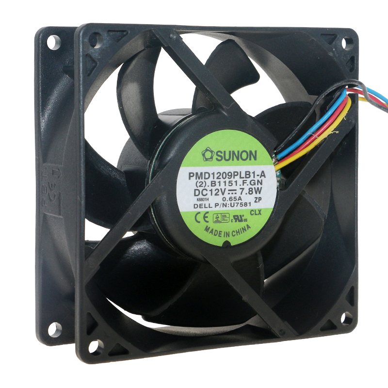 SUNON PMD19PLB1-A  DC 12V 7.8W chassis cooling fan