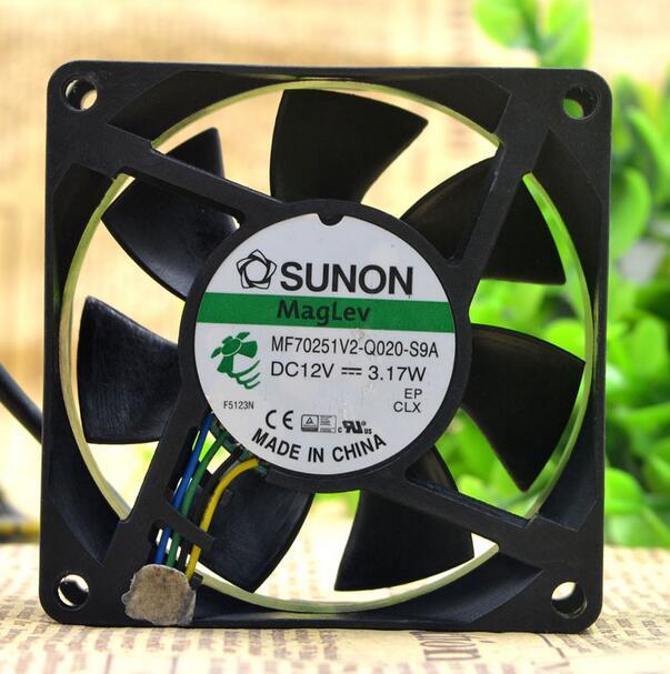 SUNON MF70251V2-Q0-S9A DC12V 3.17W 4-wire Chassis Cooling Fan