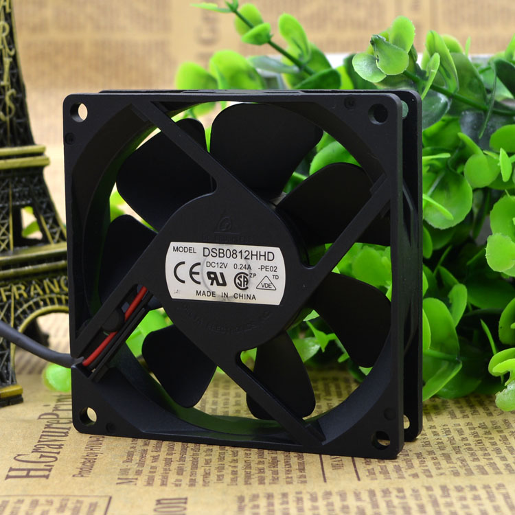 Delta DSB0812HHD 12V 0.24A 2line oil case cooling fans