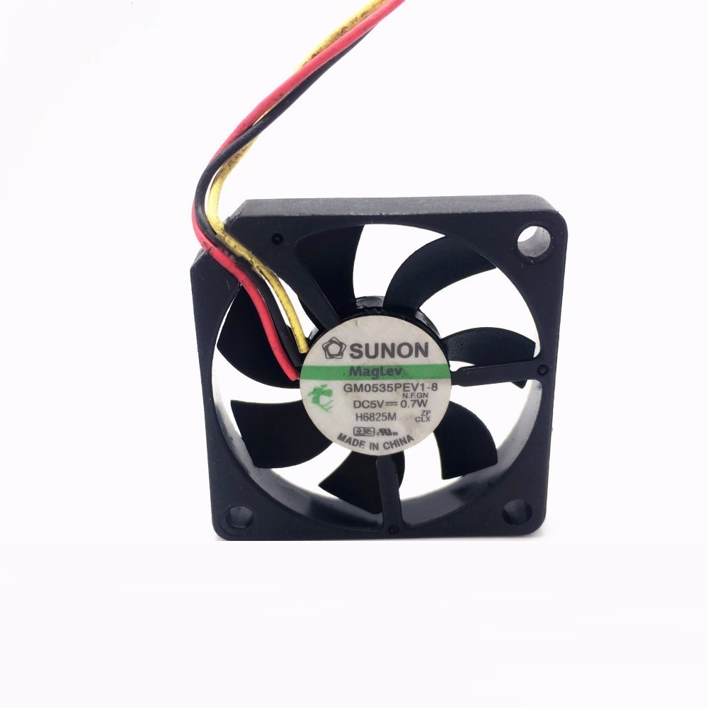 SUNON GM0535PEV1-8 DC 5V 0.7W ball bearing cooling fan