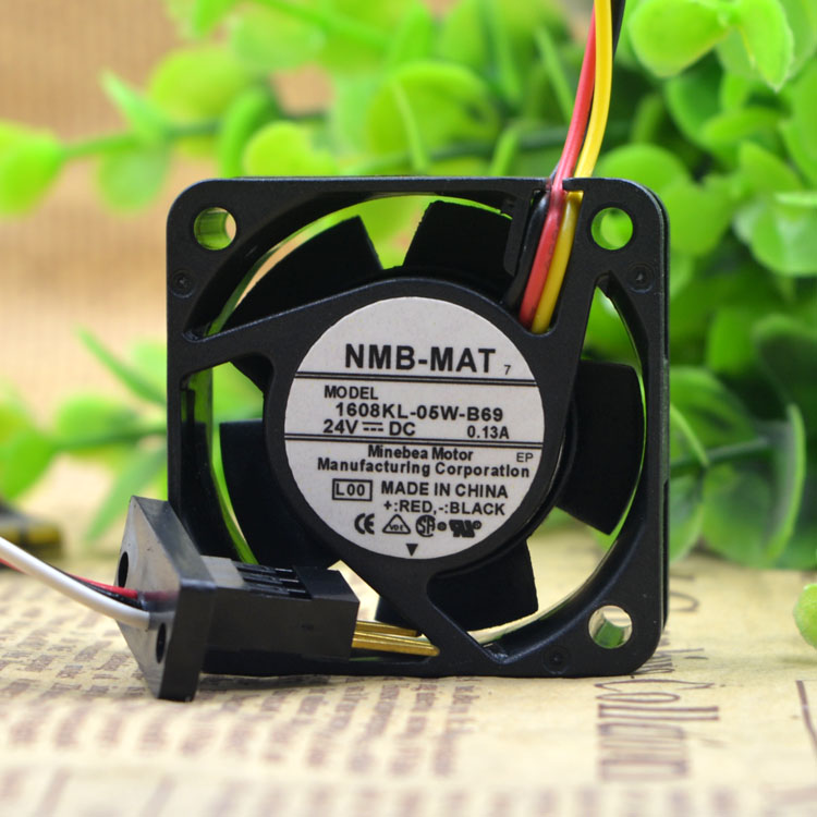 NMB-MAT  1608KL-05W-B69  DC24V 0.13A inverter fan