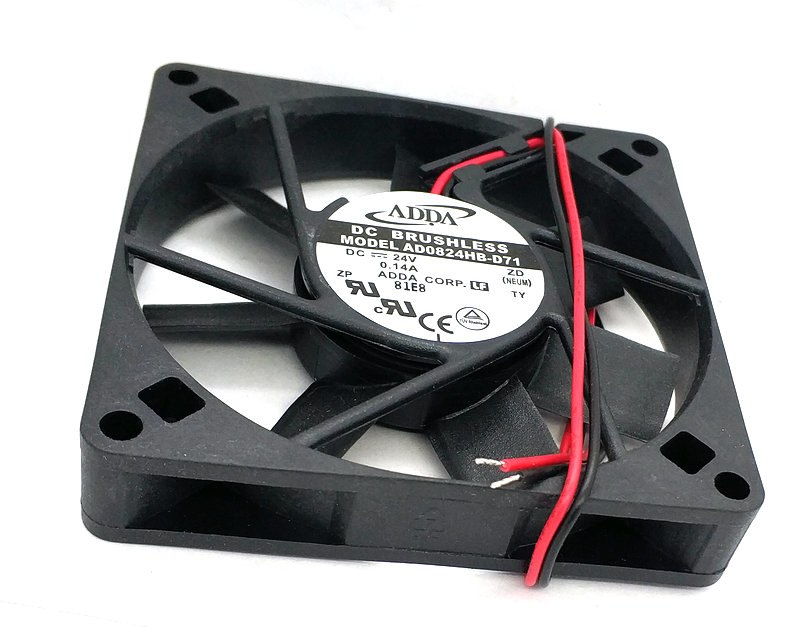 ADDA AD0824HB-D71 24v 0.14a  80*80*15MM 80MM 2wire cooling fan