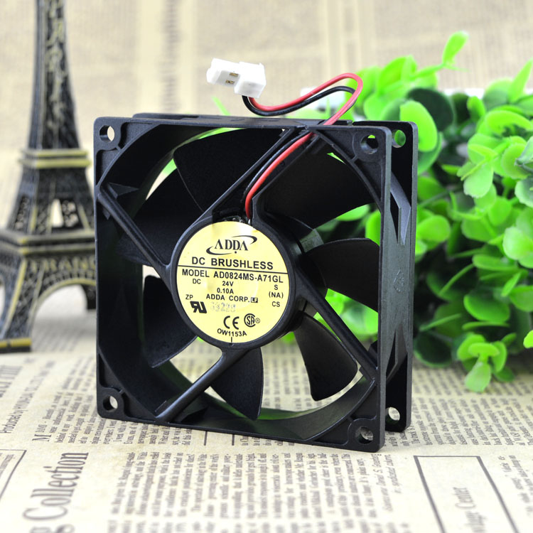 ADDA AD0824MS-A71GL DC24V 0.10A cooling fan