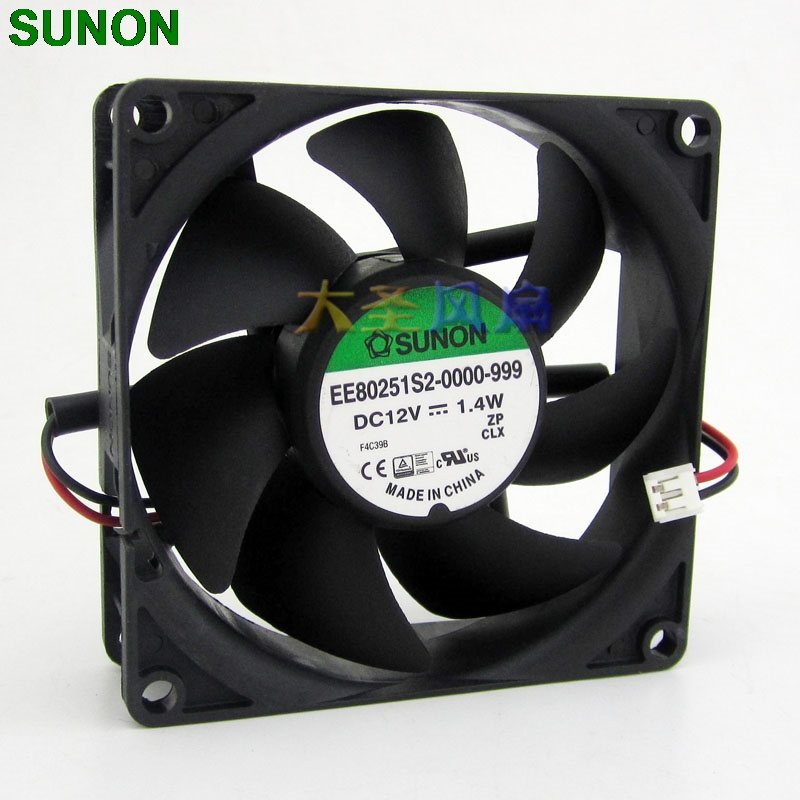 Sunon EE80251S2-0000-999 1.4W 12V  axial cooling fan