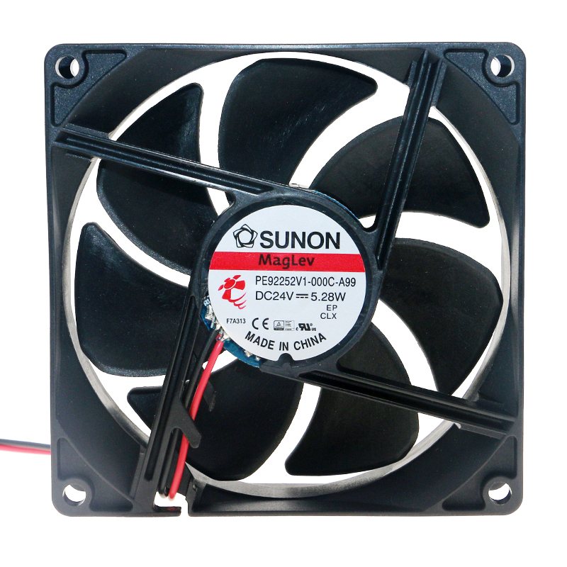 SUNON PE92252V1-000C-A99 DC 24V 5.28W inverter cooling fan