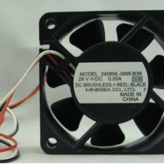 NMB  2408NL-09W-B39  DC28V 0.05A ball bearing cooling fan