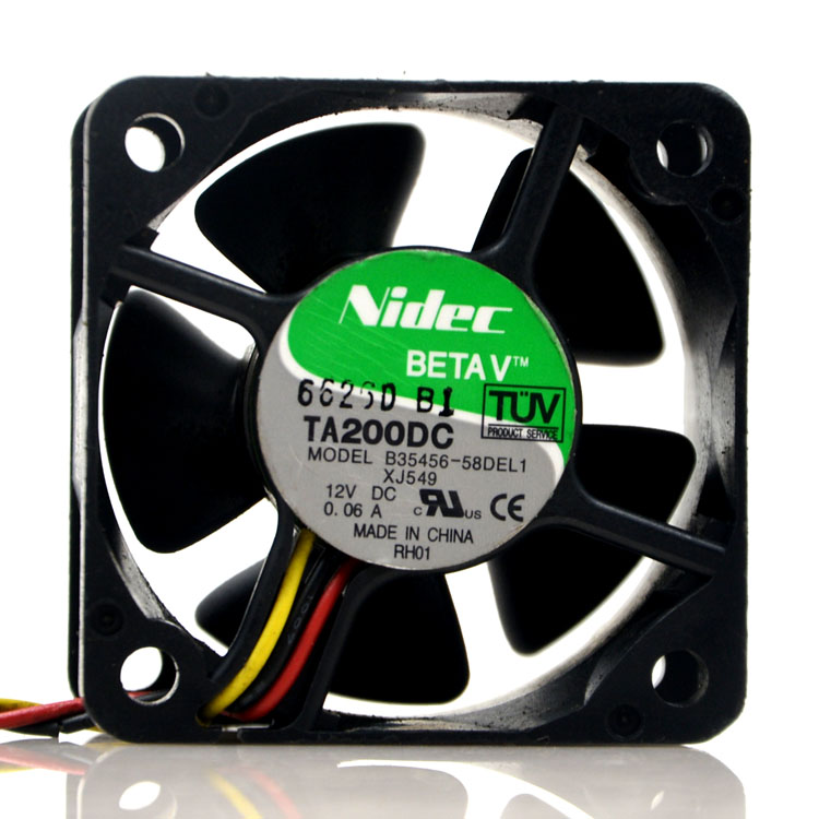 Nidec B35456-58DEL1 12V 0.06A 5CM  ultra-quiet cooling fan